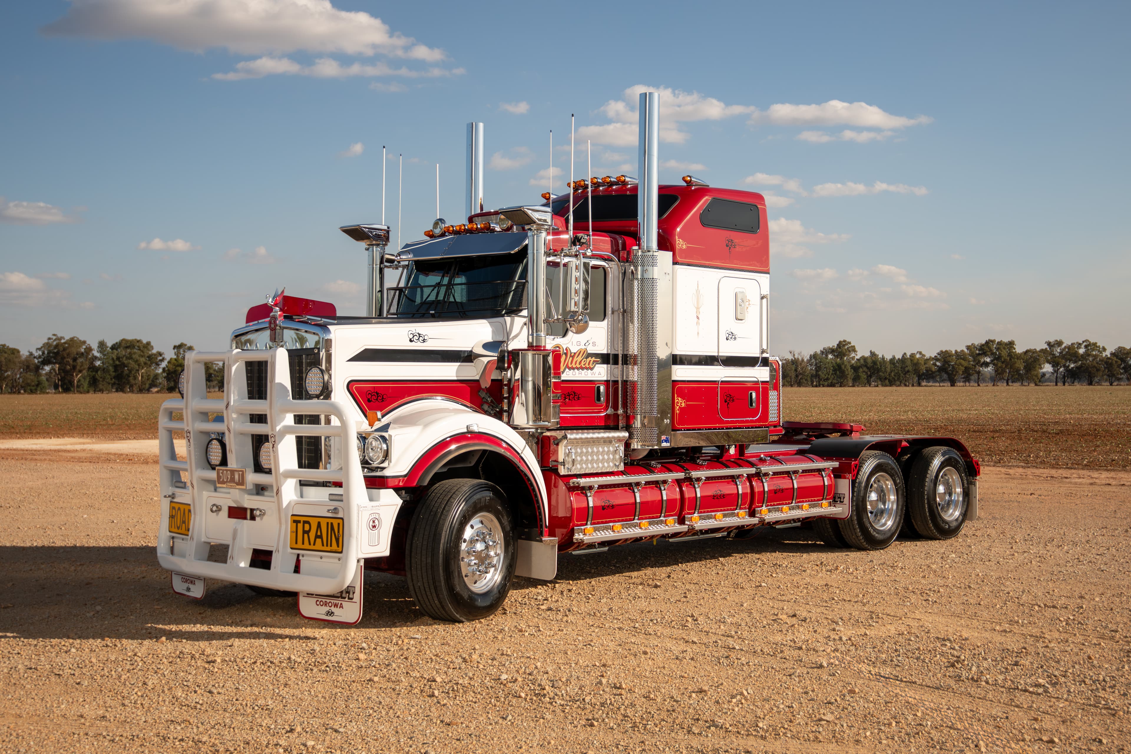 Professional truck driver using GPS navigation system representing SEO optimisation for trucking companies